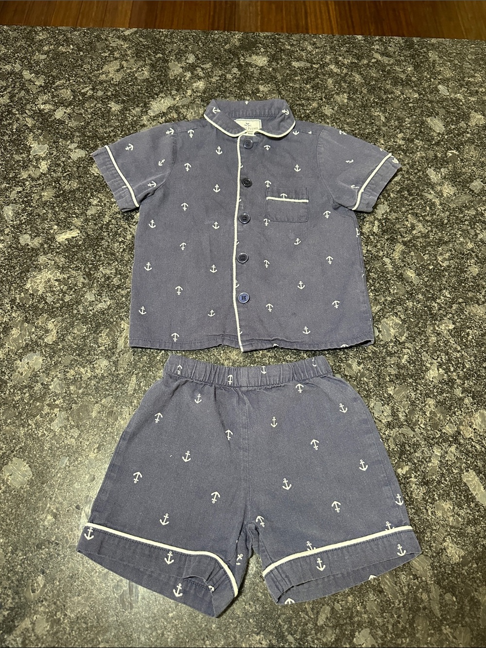 Petite Plume Pajama Short Set Size 3
